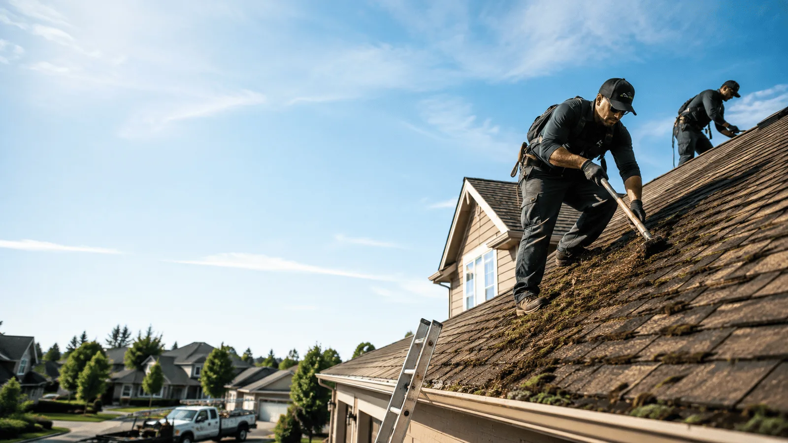 Roof Moss Removal in Ridge, MD near me